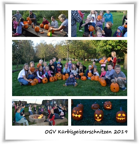 OGV Kürbisgeisterschnitzen 2019 OGV Kürbisgeisterschnitzen 2019